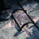 The remains of President Donald Trump’s star on the Hollywood Walk of Fame on July 25, 2018 in Hollywood, California. The star was vandalized overnight.